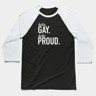 Hella GAY Baseball T-Shirt